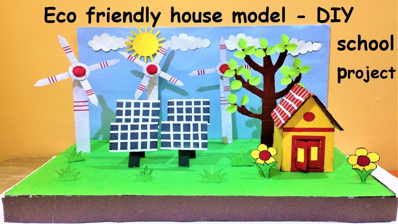 Eco Friendly house school project